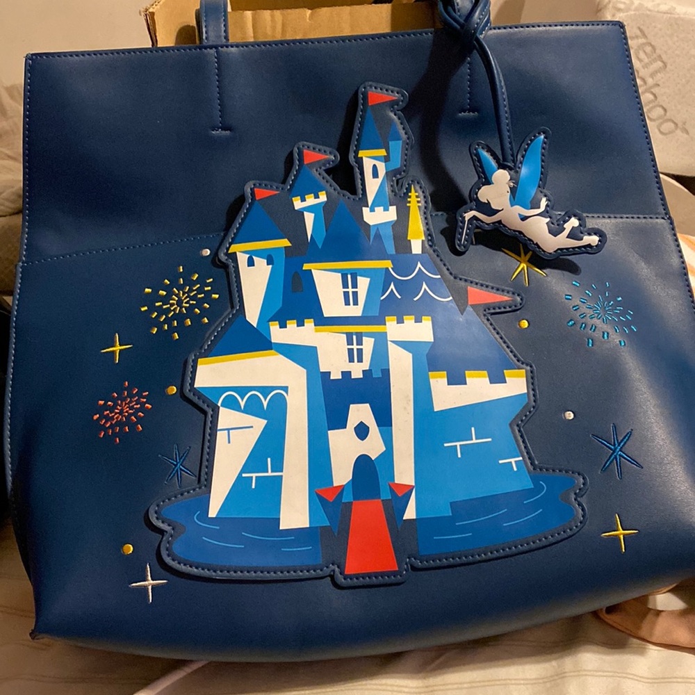 Loungefly Disneyland Castle Tote